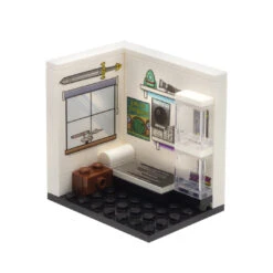 Geeky Bedroom- Custom Minibuild Display