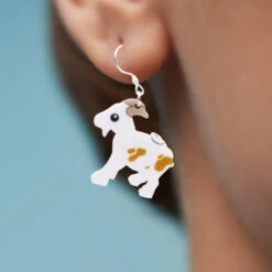 Mini Figs Shop -Mini Figs Shop laser cut earrings GOATS InEar